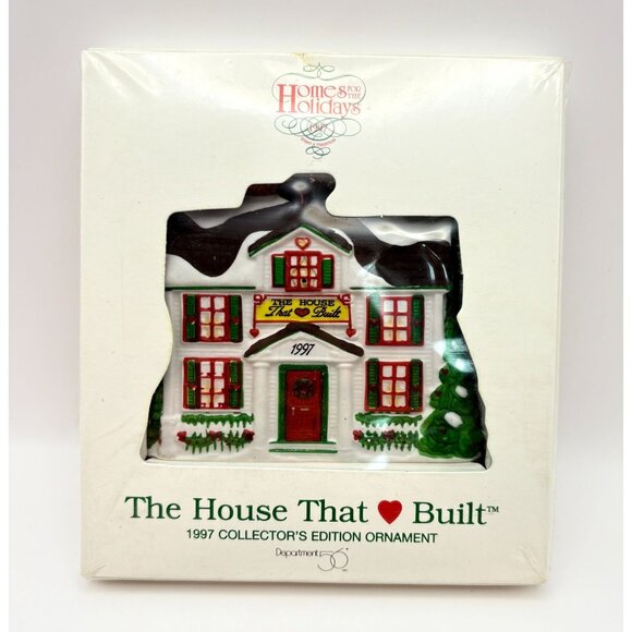 Dept 56 Christmas Ornament Ronald McDonald House The House That Love Built 1997 - Picture 5 of 6